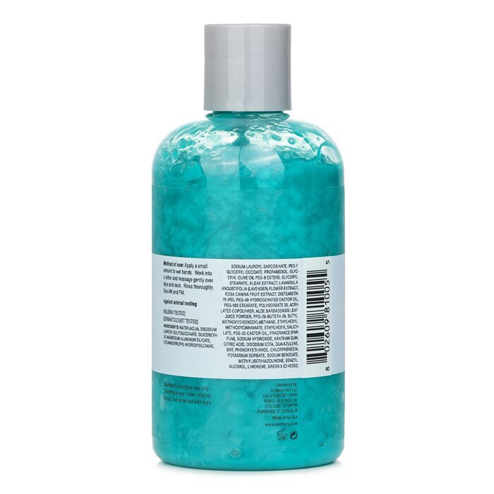 Anthony Logistics For Men Algae Facial Cleanser (Normal To Dry Skin) 237ml