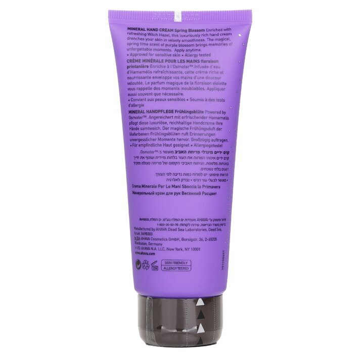 Ahava Deadsea Water Mineral Hand Cream - Spring Blossom 100ml