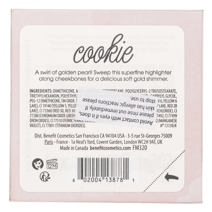 Benefit Cookie Golden Pearl Highlighter 8g