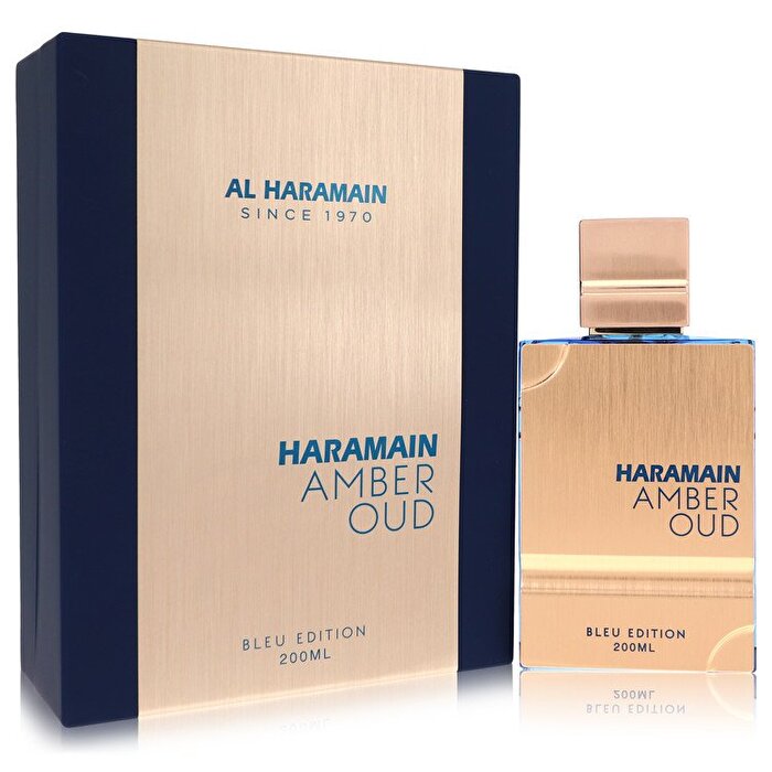 Al Haramain Amber Oud Bleu Eau De Parfum Spray with Refillable Atomizer 200ml/6.7oz