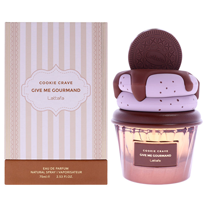 Lattafa Give Me Gourmand Cookie Crave Eau De Parfum Spray (Unisex) 75ml/2.53oz