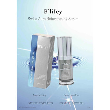 B'lifey Swiss Aura Rejuvenating Serum (Hydrating, Firming, Reduce Fine Lines) (e30ml) BL001 Fixed Size