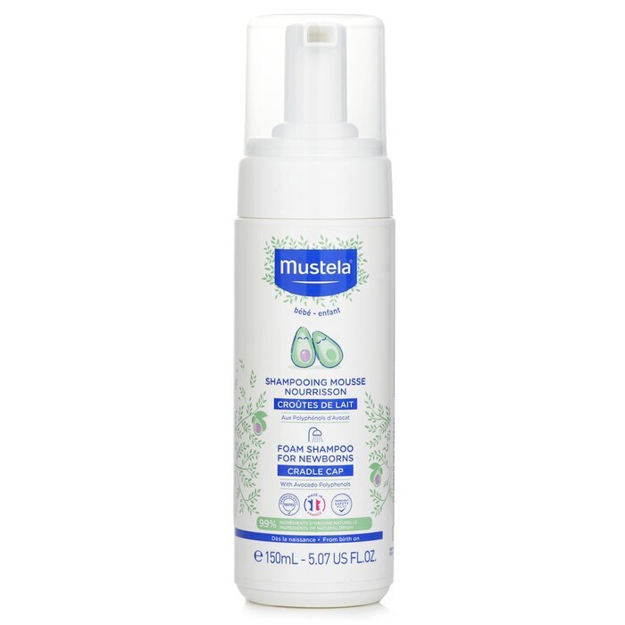 Mustela Foam Shampoo For Newborns 150ml/5.07oz