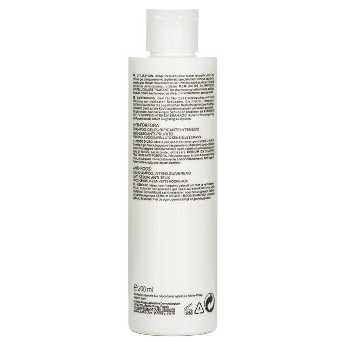 La Roche Posay Kerium Anti-Dandruff Micro-Exfoliating LHA Gel Shampoo (For Oily Scalp) 200ml/6.7oz