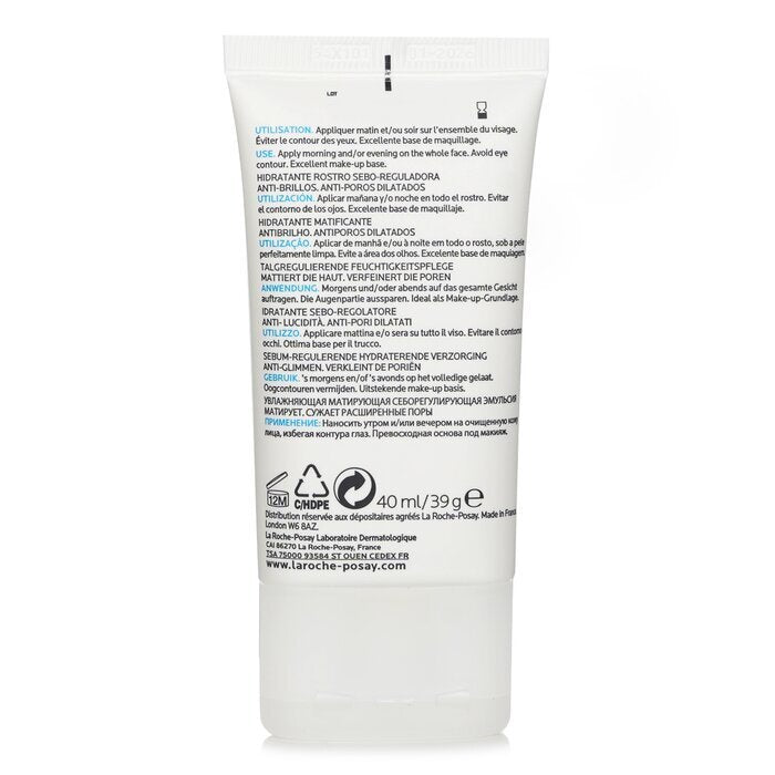 La Roche Posay Effaclar Mat Daily Moisturizer (New Formula, For Oily Skin) 40ml/1.35oz