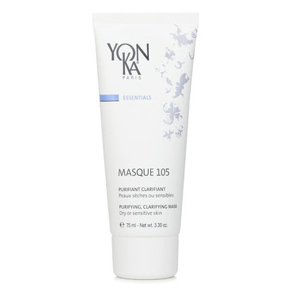 Yonka Essentials Masque 105 - Purifying Clarifying Mask (Dry Or Sensitive Skin) 75ml/3.3oz