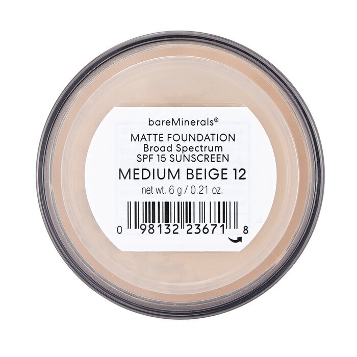 BareMinerals Matte Foundation Broad Spectrum SPF15 - Medium Beige 6g/0.21oz