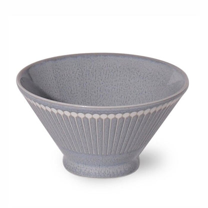 Minoro Touki Minoyaki Super Light 12.5CM Ceramic Bowl (Gray)- # Gray