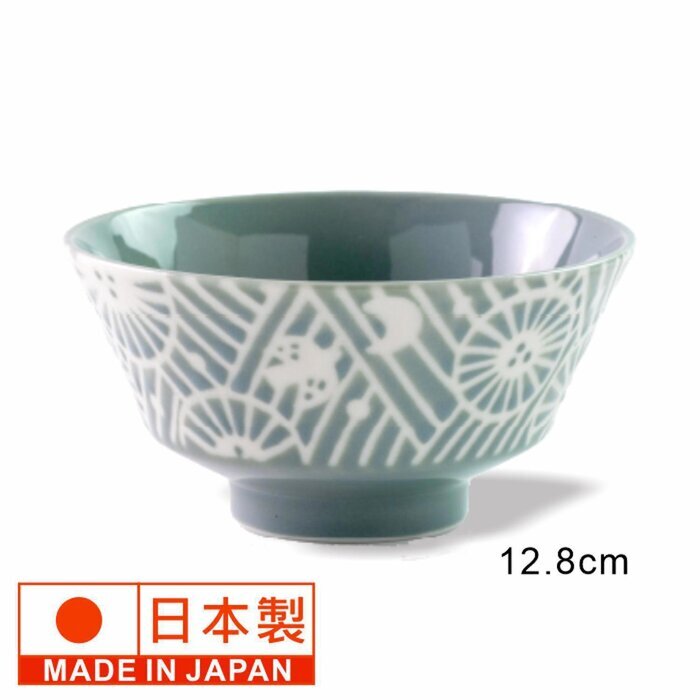 Minoro Touki Minoyaki KAFU 12.8CM Ceramic bowl (Mint Blue)- # Mint Blue