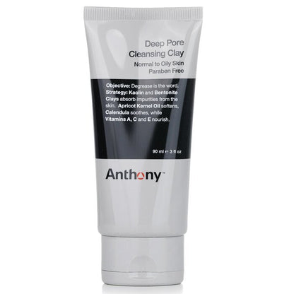 Anthony Logistics For Men Deep Pore Cleansing Clay (Normal To Oily Skin) 90g