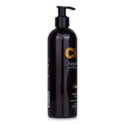 CHI Argan Oil Plus Moringa Oil Shampoo - Sulfate & Paraben Free 340ml/11.5oz