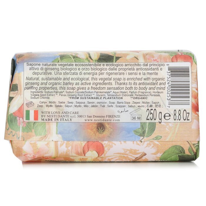 Nesti Dante Bio Natura Sustainable Vegetal Soap - Ginseng & Barley 250g/8.8oz