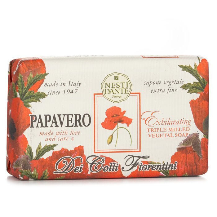 Nesti Dante Dei Colli Fiorentini Triple Milled Vegetal Soap - Poppy 250g/8.8oz