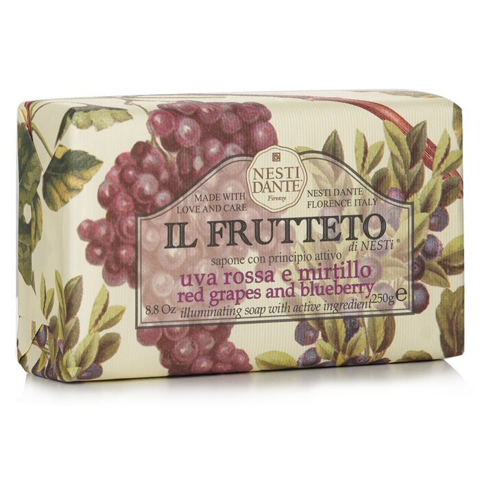 Nesti Dante Il Frutteto Illuminating Soap - Red Grapes & Blueberry 250g/8.8oz