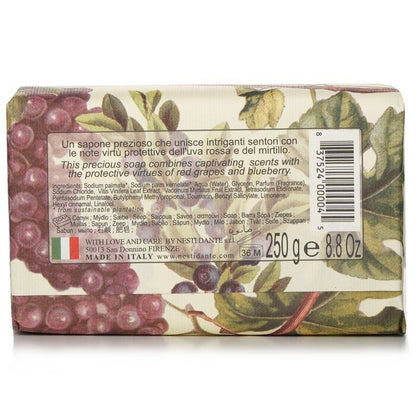 Nesti Dante Il Frutteto Illuminating Soap - Red Grapes & Blueberry 250g/8.8oz