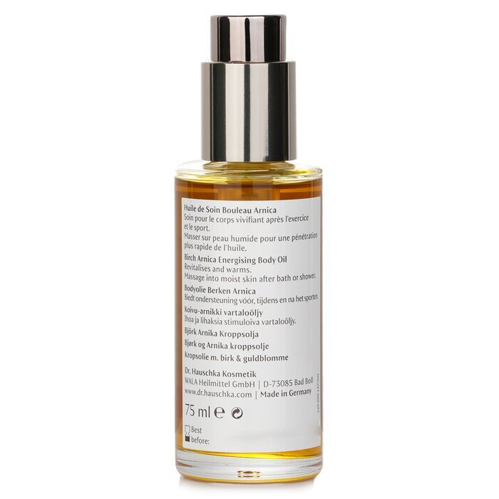 Dr. Hauschka Birch-Arnica Energising Body Oil - Revitalises & Warms 75ml/2.5oz