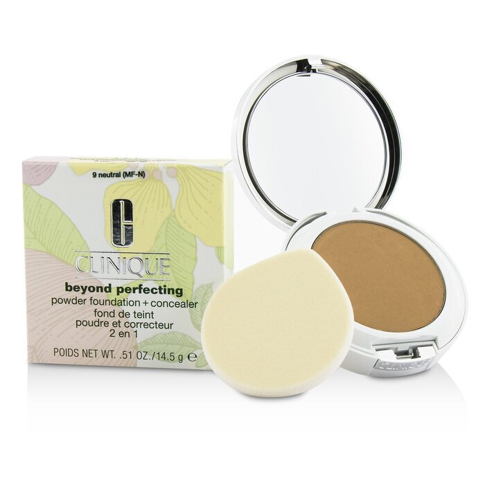 Clinique Beyond Perfecting Powder Foundation + Concealer - # 09 Neutral (MF-N) 14.5g/0.51oz