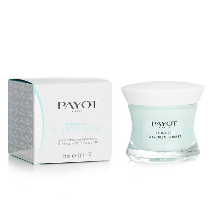 Payot Hydra 24+ Gel-Creme Sorbet Plumpling Moisturing Care - For Dehydrated, Normal to Combination Skin 50ml/1.6oz