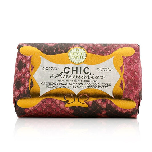 Nesti Dante Chic Animalier Natural Soap - Wild Orchid, Red Tea Leaves & Tiare 250g/8.8oz