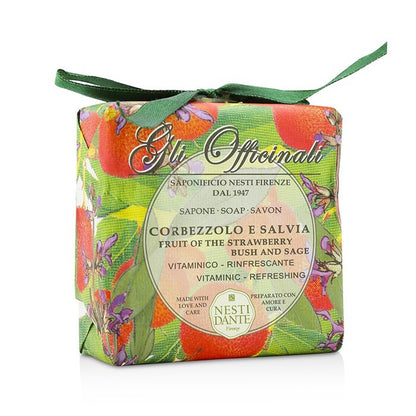 Nesti Dante Gli Officinali Soap - Fruit Of The Strawberry Bush & Sage - Vitaminic & Refreshing 200g/7oz