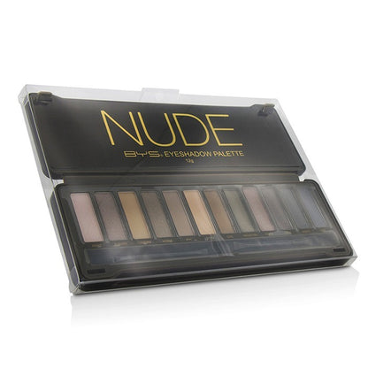 BYS Eyeshadow Palette (12x Eyeshadow, 2x Applicator) - Nude 12g/0.42oz