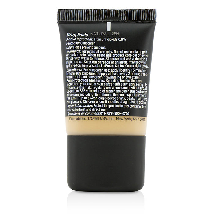 Dermablend Smooth Liquid Camo Foundation SPF 25 (Medium Coverage) - Natural (25N) 30ml/1oz