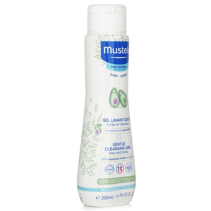 Mustela Gentle Cleansing Gel - Hair & Body 200ml/6.76oz