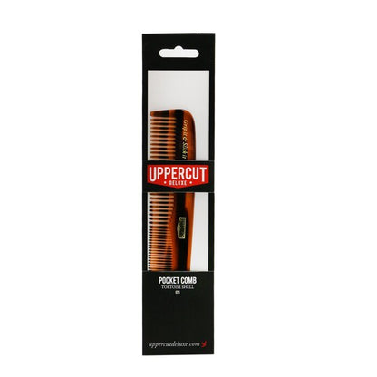 Uppercut Deluxe CT5 Pocket Comb -  Tortoise Shell Brown 1pc