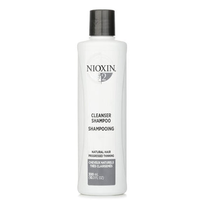 Nioxin Derma Purifying System 2 Cleanser Shampoo (Natural Hair, Progressed Thinning) 300ml