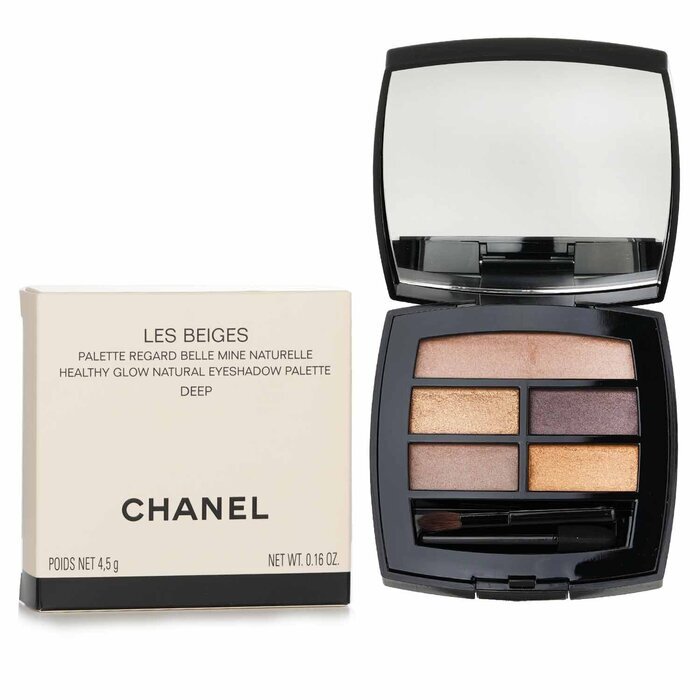 Chanel Les Beiges Healthy Glow Natural Eyeshadow Palette - # Deep 4.5g/0.16oz