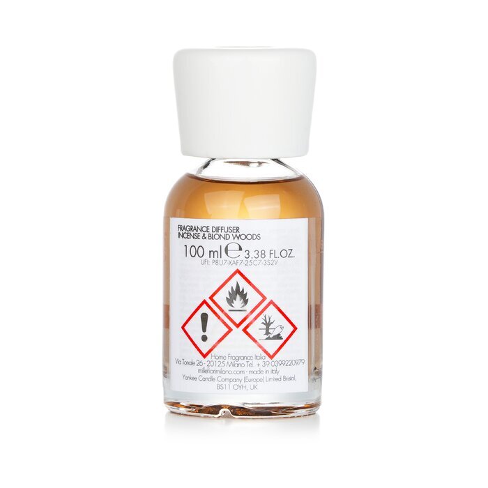 Millefiori Natural Fragrance Diffuser - Incense & Blond Woods 100ml