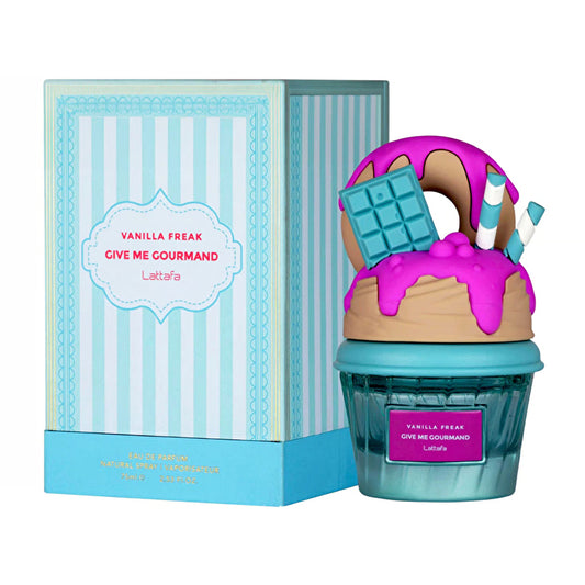 Lattafa Give Me Gourmand Vanilla Freak Eau De Parfum Spray 75ml/2.53oz