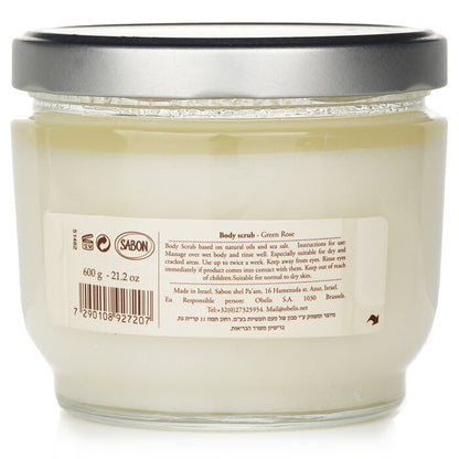 Sabon Body Scrub - Green Rose 600g/21.2oz