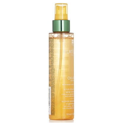 Rene Furterer Okara Blond Blonde Radiance Ritual Brightening Spray (Natural, Highlighted or Colored Blonde Hair) 150ml/5oz