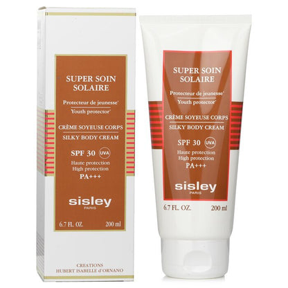 Sisley Super Soin Solaire Silky Body Cream SPF 30 UVA High Protection 168105 200ml/6.7oz