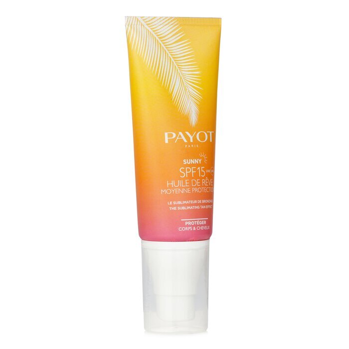 Payot Sunny SPF 15 Medium Protection The Sublimating Tan Effect - For Body & Hair 100ml/3.3oz