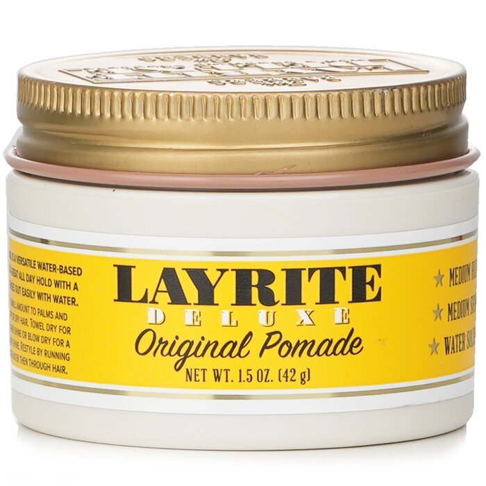 Layrite Original Pomade (Medium Hold, Medium Shine, Water Soluble) 42g/1.5oz