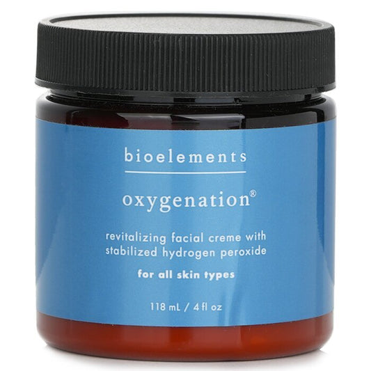 Bioelements Oxygenation - Revitalizing Facial Treatment Creme (Salon Size) - For Very Dry, Dry, Combination, Oily Skin Types 118ml/4oz