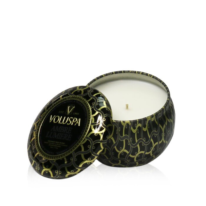 Voluspa Mini Tin Candle - Ambre Lumiere 113g/4oz