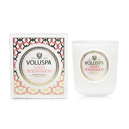 Voluspa 3 Wick Decorative Tin Candle - Saijo Persimmon 340g/12oz