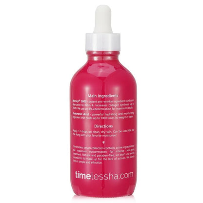 Timeless Skin Care Matrixyl 3000 Serum + Hyaluronic Acid (Refill) 120ml/4oz