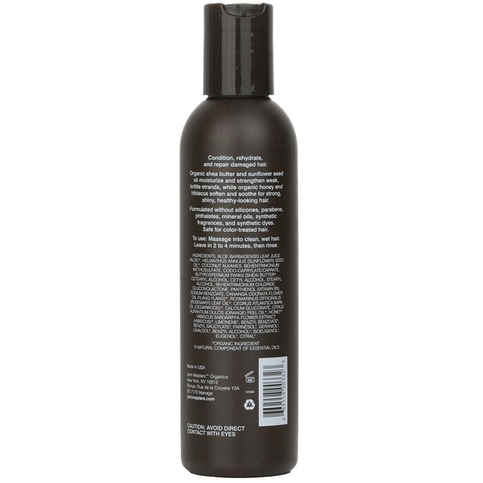 John Masters Organics Repair Conditioner For Damaged Hair with Honey & Hibiscus 177ml