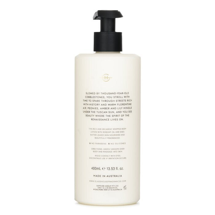 Glasshouse Body Lotion - Forever Florence (Wild Peonies & Lily) 400ml/13.53oz