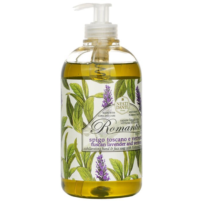 Nesti Dante Romantica Exhilarating Hand & Face Soap With Verbena Officinalis - Lavender And Verbena 500ml/16.9oz