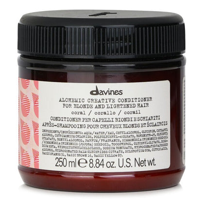 Davines Alchemic Creative Conditioner - # Coral (For Blonde and Lightened Hair) 250ml/8.84oz