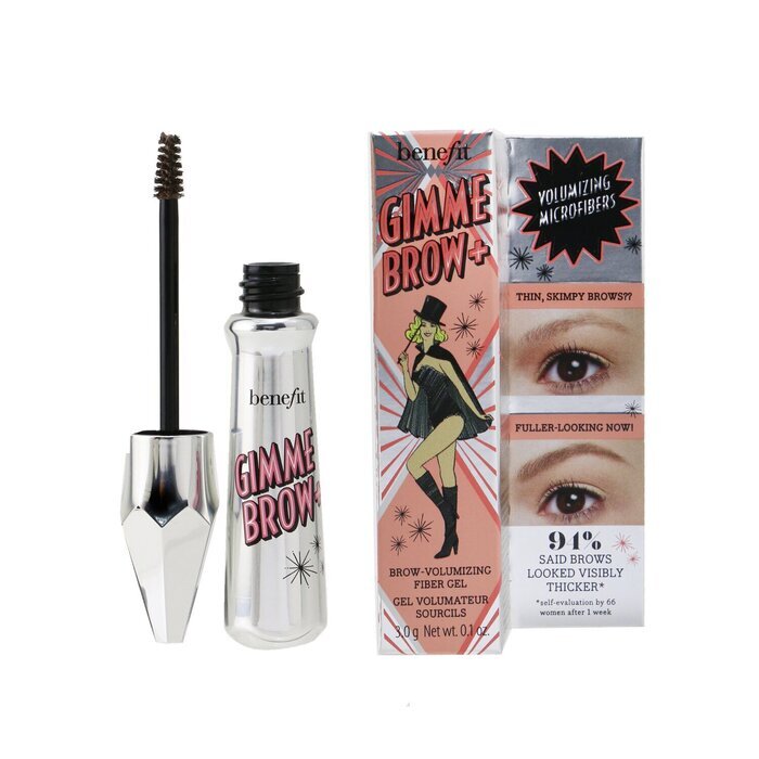 Benefit Gimme Brow+ Volumizing Fiber Gel - #3 (Neutral Light Brown) 3g/0.1oz