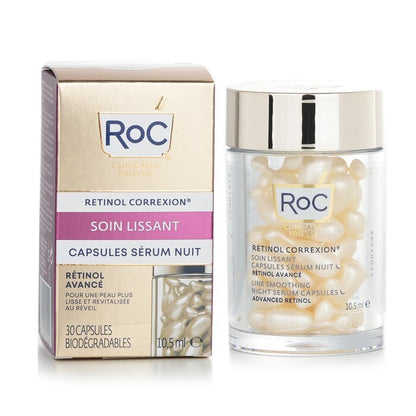 ROC Retinol Correxion Line Smoothing Night Serum Capsules 30Capsules