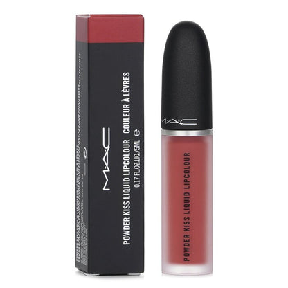 MAC Powder Kiss Liquid Lipcolour - # 989 Mull It Over 5ml/0.17oz