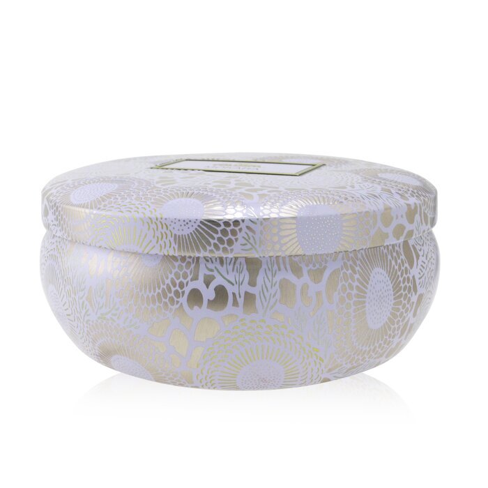 Voluspa 3 Wick Decorative Tin Candle - Mokara 340g/12oz