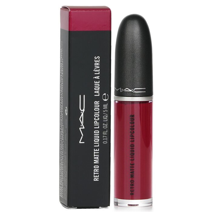 MAC Retro Matte Liquid Lipcolour - # 102 Dance With Me (Deep Cranberry Red) (Matte) 5ml/0.17oz